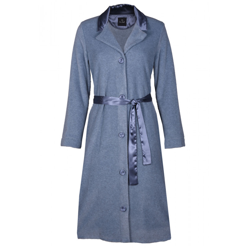 Robe de chambre boutonnée en polaire, qualité - Lingerie ...