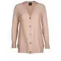 Buttoned cardigan ref. 5019 100% CASHMERE Camel  - Lingerie le Chat