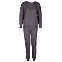 Loungewear set 9012/13 100% CASHMERE Slate grey - Lingerie Le Chat