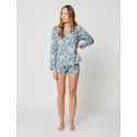 Chemise en tissu Liberty 130 BLEU THORPE