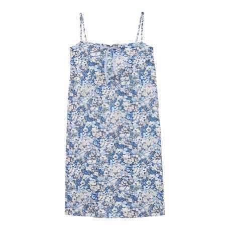 Nuisette en tissu Liberty 103 BLEU THORPE Nuisette en tissu Liberty 103 BLEU THORPE