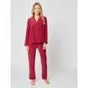 Silk pyjamas 206 Grape