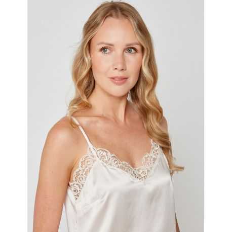 Silk camisole 230 Powder