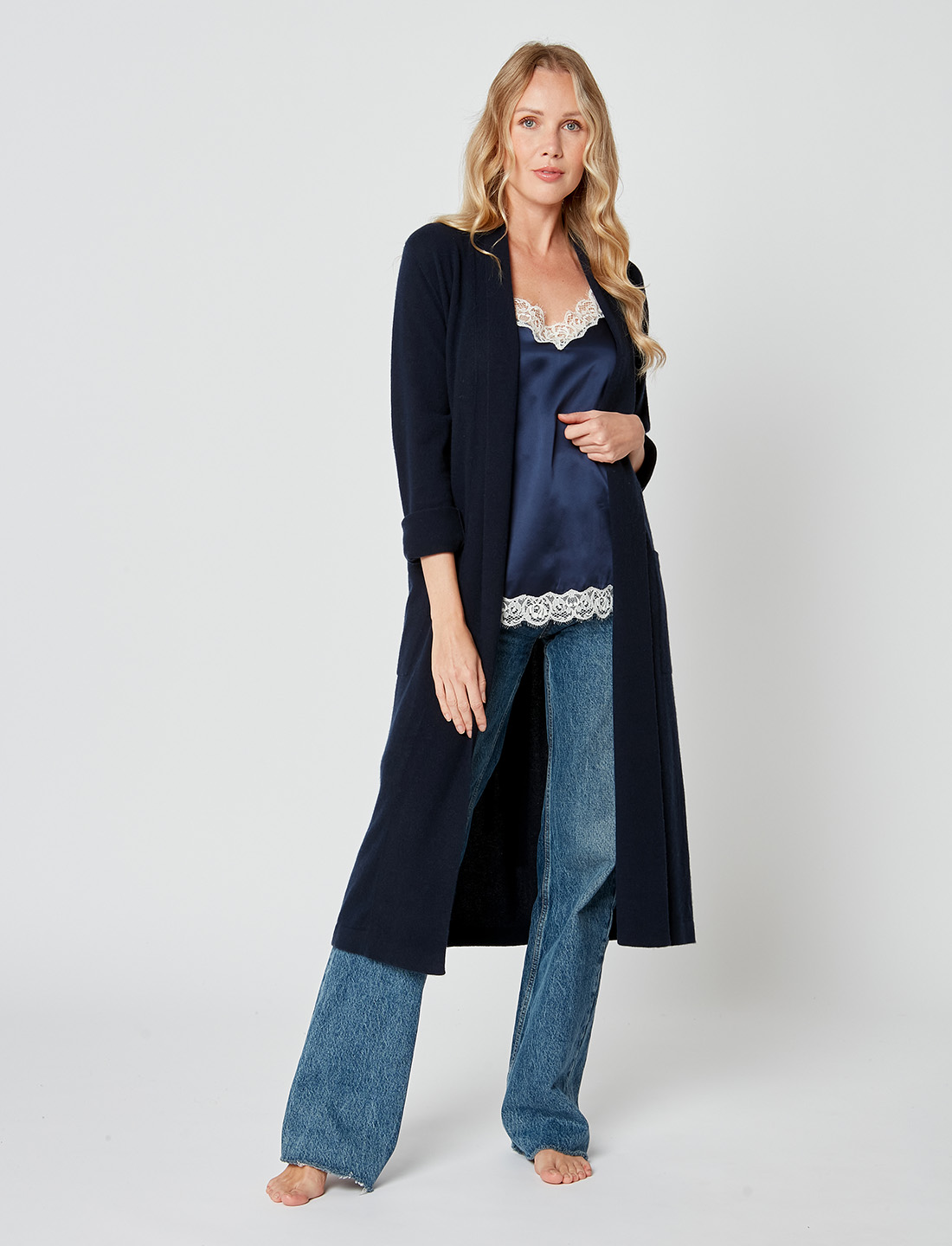 Peignoir cachemire online