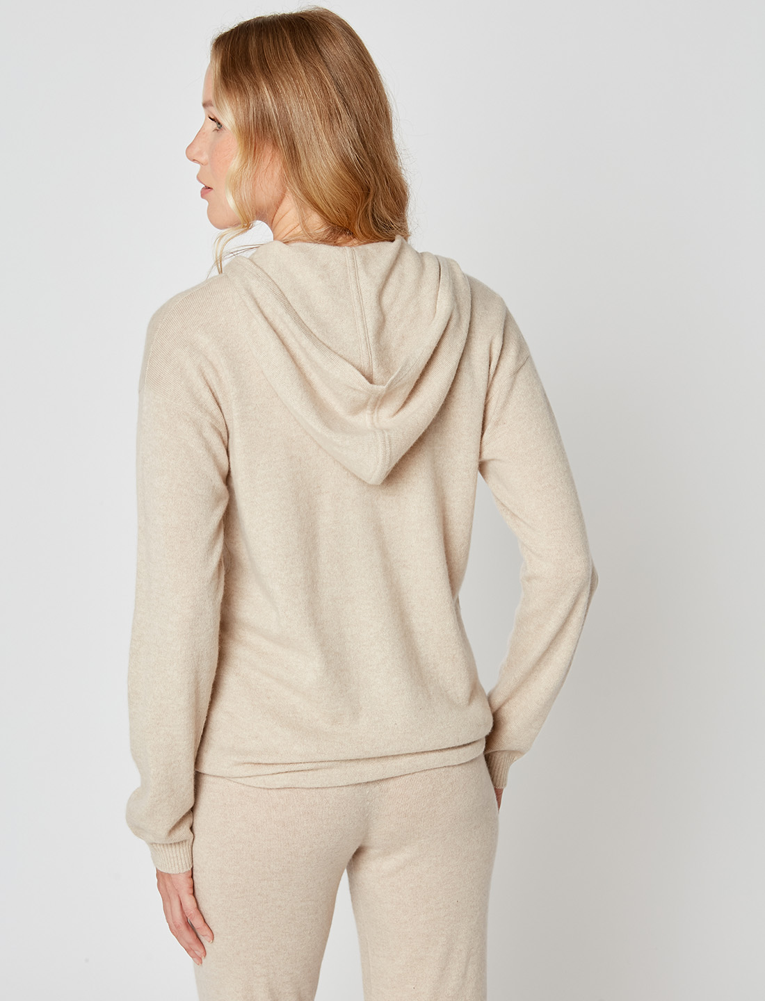 Tenue détente et intérieur pyjama pantalon haut Tricot - Beige