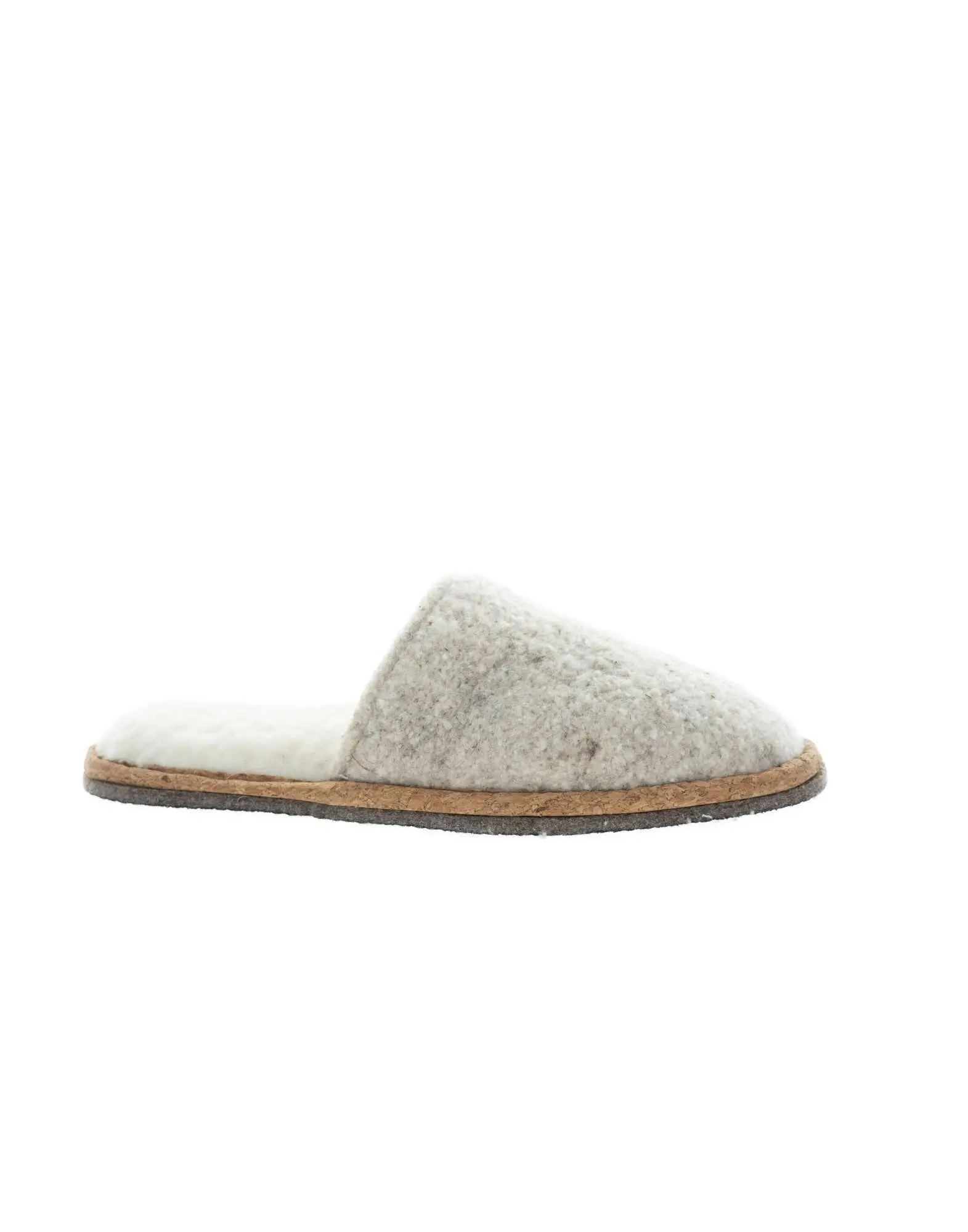 Eco-friendly slippers in natural