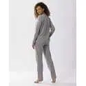 Pyjama en coton modal LES INTEMPORELLES A02 gris chiné