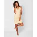 Nightdress in cotton elastane ESSENTIEL E07A honey