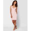 Nightdress in cotton elastane ESSENTIEL E07A rose