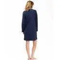 100% cotton interlock nightdress HOLLY 601 navy blue