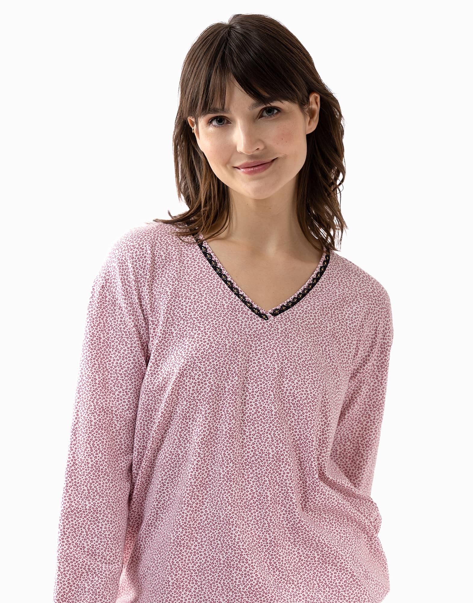 Jersey fabric pyjamas FOREVER 602 pink
