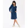 Cotton Sleepshirt COMFY 601 blue