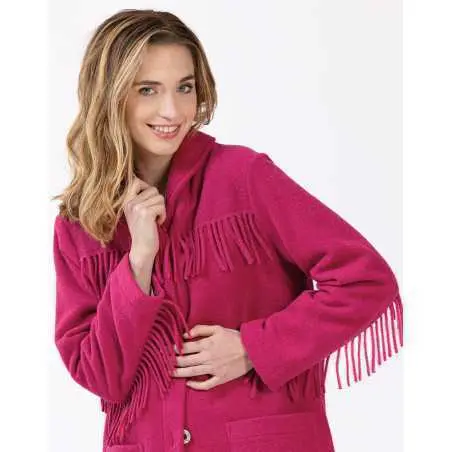 Woollen jacket FOEHN 670 peony | Lingerie le Chat