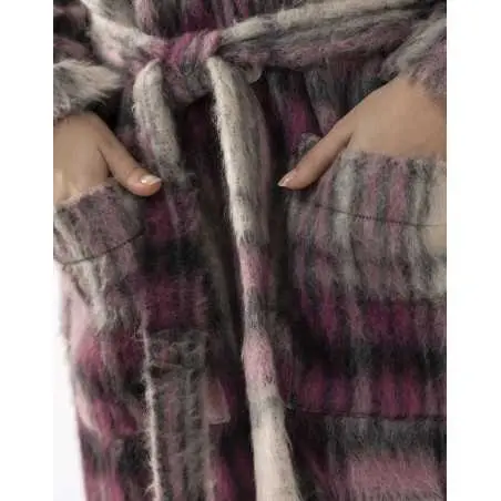 Woollen jacket FOEHN 670 multicolour | Lingerie le Chat