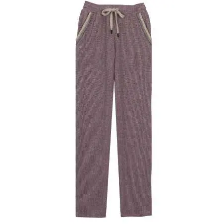 Pantalon en maille tricot lurex FRILEUSE 680 vendange  | Lingerie le Chat