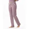 Trousers in lurex knit FRILEUSE 680 purple