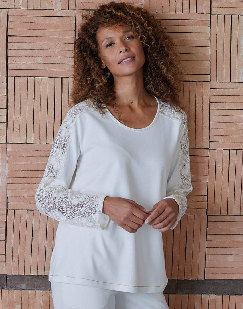 Pyjama en dentelle femme cheap
