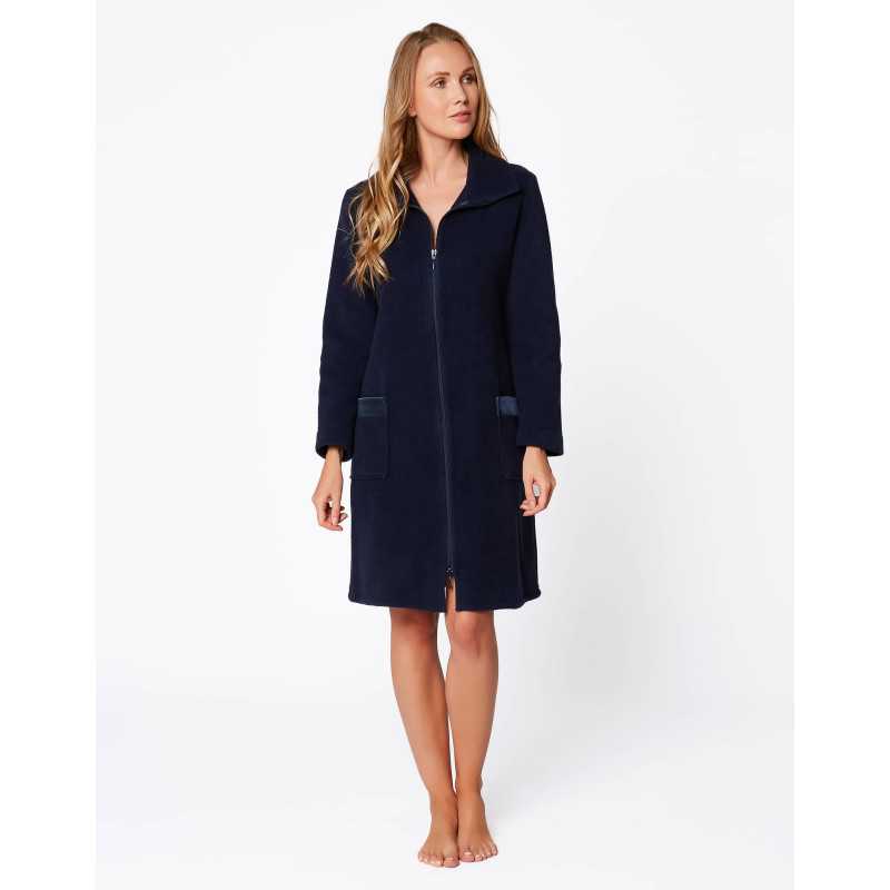Navy ESSENTIEL H54A dressing gown