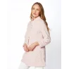 Veste homewear en fourrure ESSENTIEL H75A Bois de rose
