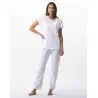 AMORE 702 white cotton pyjamas