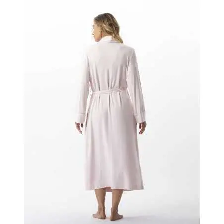 Fleece dressing gown YOGA 760 pink | Lingerie le Chat