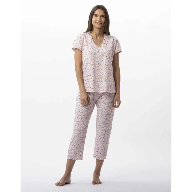 Cotton short pyjamas ANGIE 702 multico | Lingerie le Chat