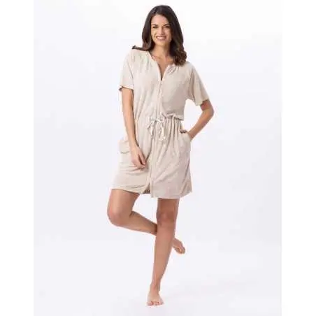 Terry-cloth dress RIVIERA 743 shell | Lingerie le Chat