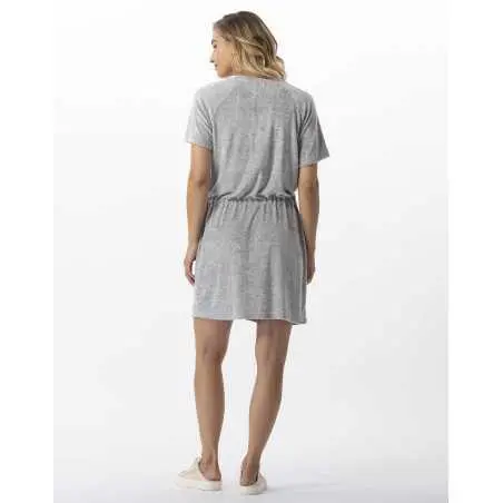 Terry-cloth dress RIVIERA 743 mottled grey | Lingerie le Chat