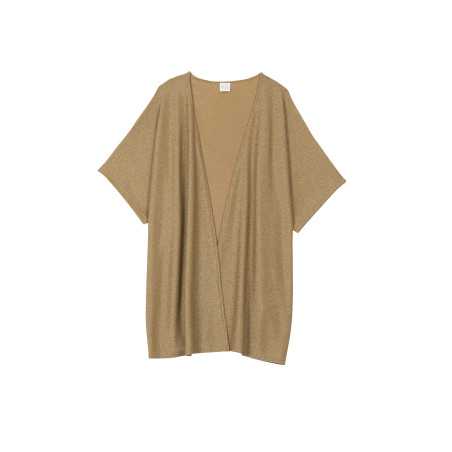 Jacket in lurex knit PALMA 770 gold | Lingerie le Chat