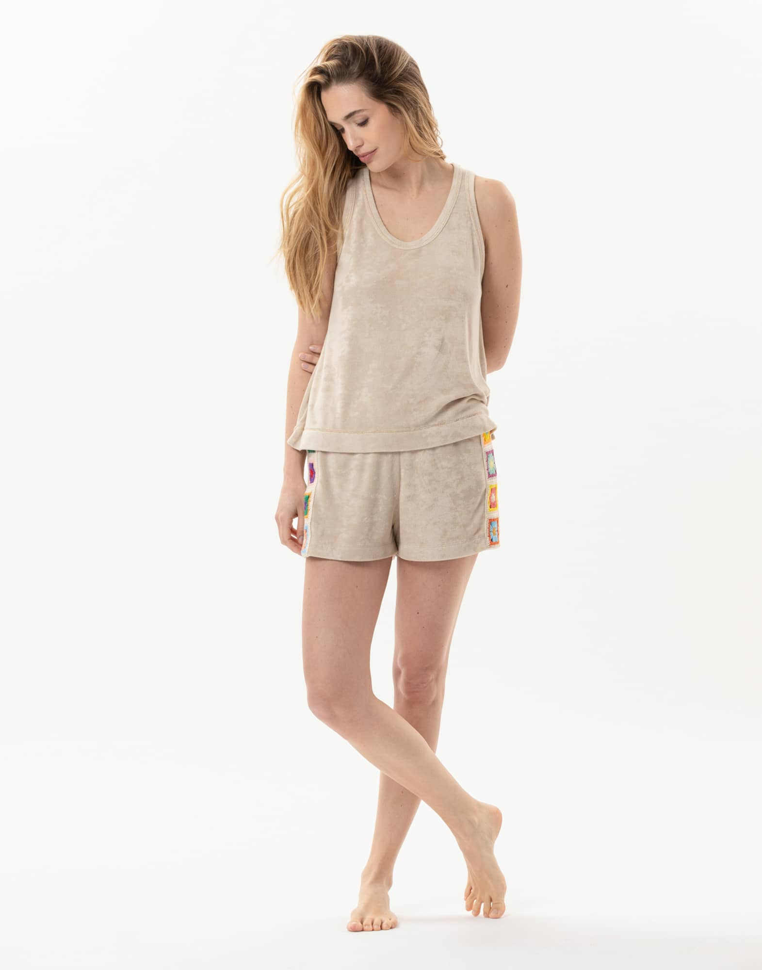 Tank top and shorts set new arrivals