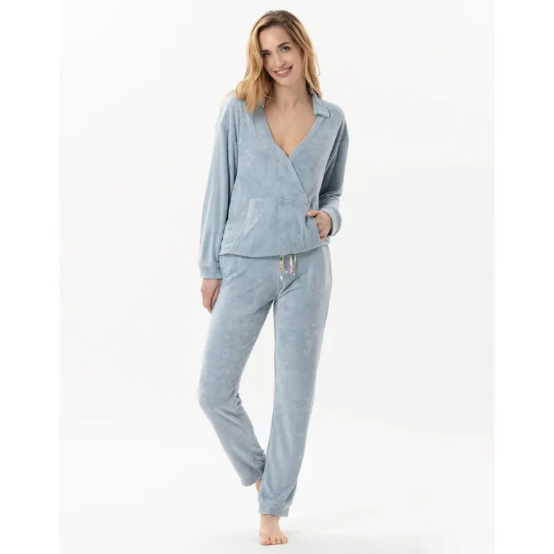Terry-cloth jogging suit RIVIERA 712 shell | Lingerie le Chat