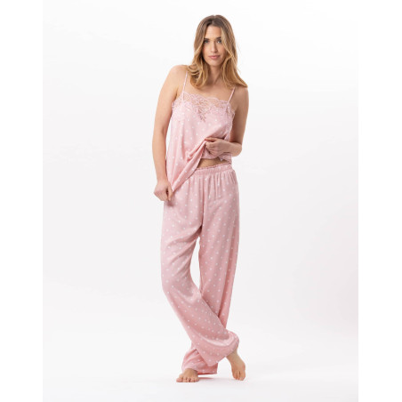 Caraco en viscose GIOIA 830 Blush | Lingerie le Chat