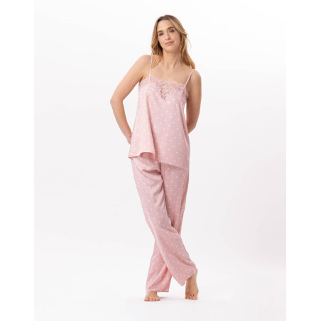 Caraco en viscose GIOIA 830 Blush | Lingerie le Chat