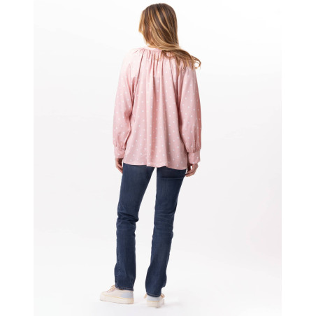 Blouse en viscose GIOIA 831 Blush | Lingerie le Chat