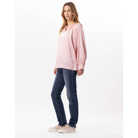 Blouse en viscose GIOIA 831 Blush | Lingerie le Chat