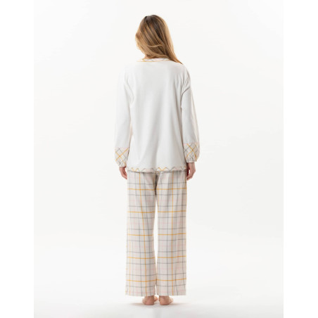 Pyjama en coton FELICITA 802  Multico | Lingerie le Chat