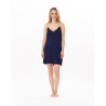Viscose nightie SUBLIME 803 Navy Blue