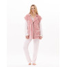 Plush flannel jacket ESSENTIEL 876 Blush