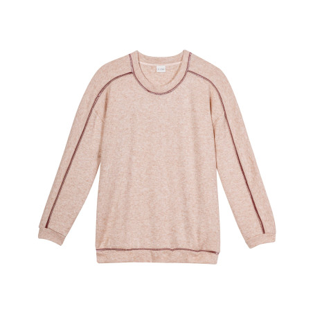 Sweat en maille tricot ALPAGA 830 Beige  | Lingerie le Chat