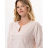 Cotton Nightdress JEANNETTE 901 Sand