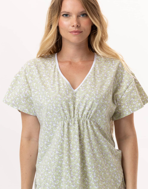 Pyjama short en coton CALISSON 900 Anis | Lingerie le Chat