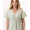 Cotton Pyjama short CALISSON 900 Anise