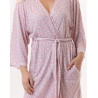 Kimono  en viscose CALISSON 960 Rose