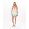 Pyjama short en viscose PALOMA 900 Vert d\'eau