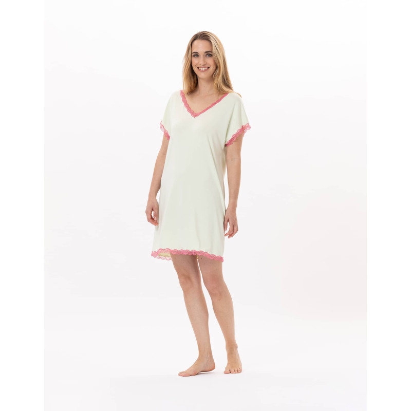Nightdress PALOMA 901 Water Green | Lingerie le Chat