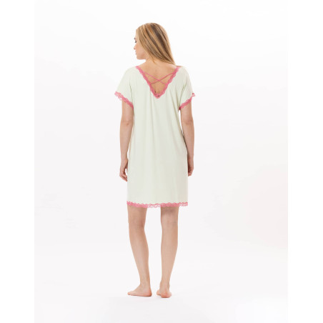 Nightdress PALOMA 901 Water Green | Lingerie le Chat