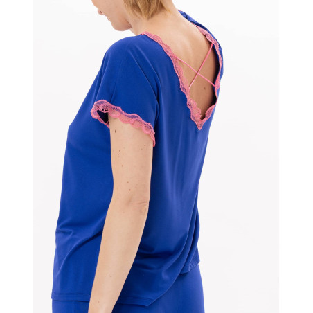 Pyjama PALOMA 902 Blue | Lingerie le Chat