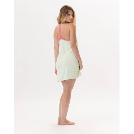 Nuisette en viscose PALOMA 903 Vert d'eau | Lingerie le Chat