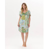 Chemise de nuit en viscose ESTEREL 901 Vert d\'eau