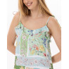 Viscose Nightie  ESTEREL 903 Water green